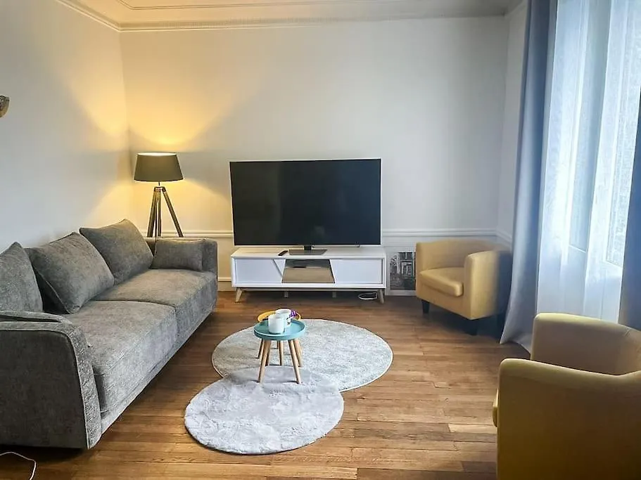 Apartment Le Charming - Parc De La - Canal De L'ourq Paris